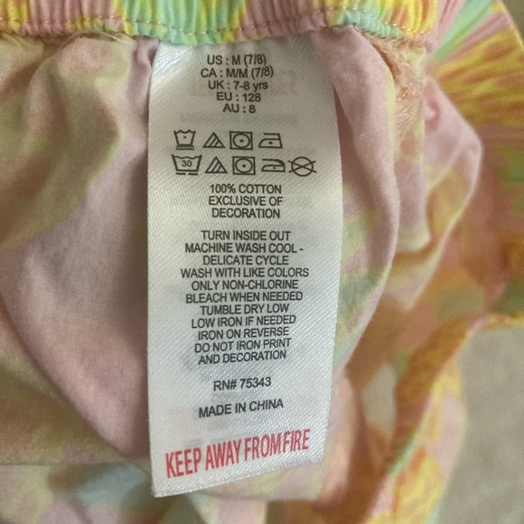 Tommy Bahama girls outfit size 7/8 - Picture 6 of 7